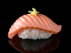 Nigiri Flamed Sake (Zalm)
